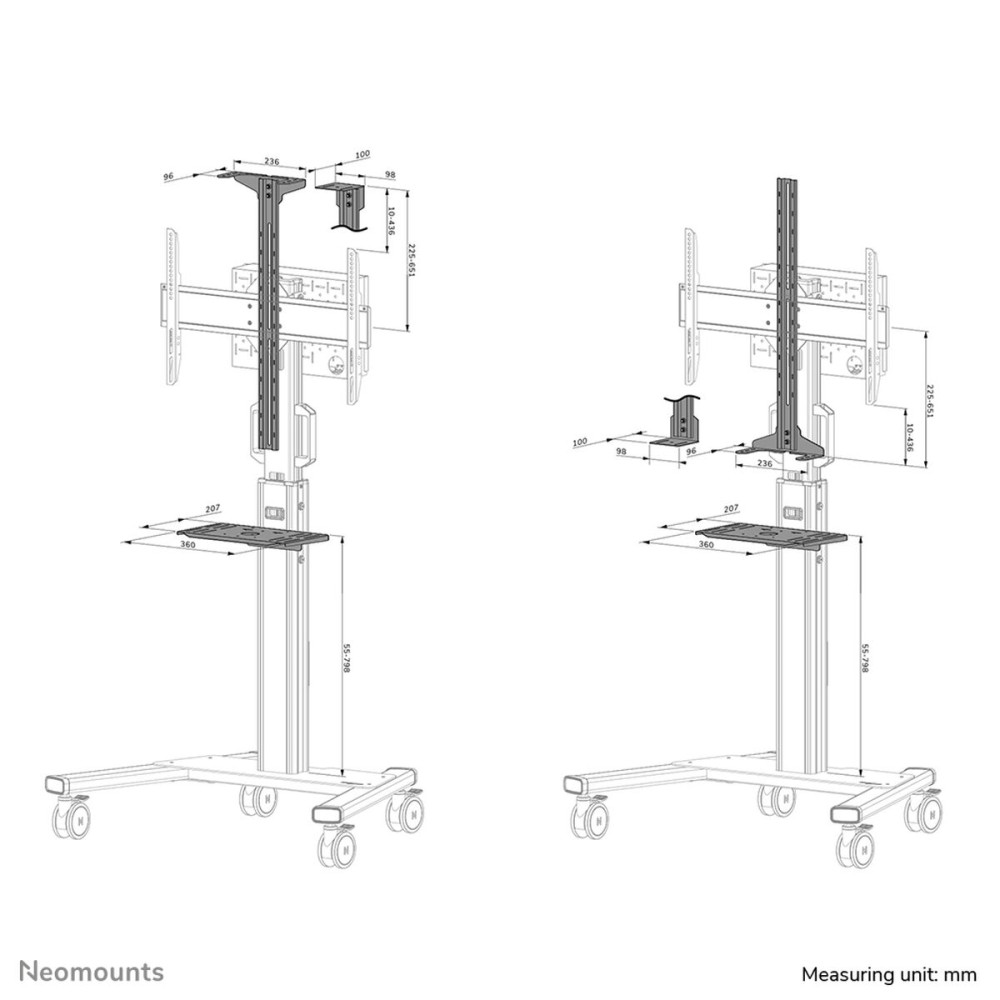 Étagère Neomounts AFLS-825WH1