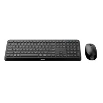 Tastatur mit Maus Philips SPT6407B/16 Schwarz Qwerty US