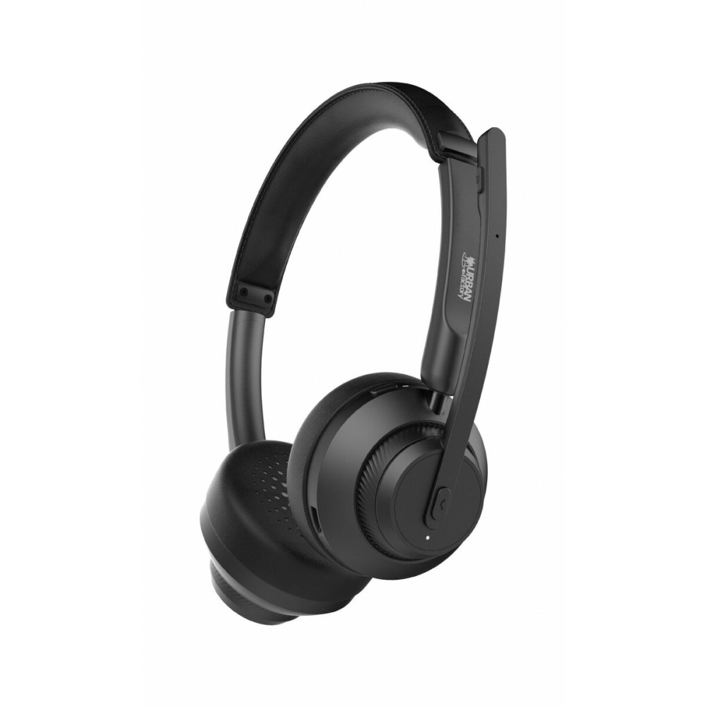 Bluetooth Headset with Microphone Urban Factory HBV65UF Black