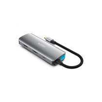 USB-C Hub Urban Factory MHC55UF Grey