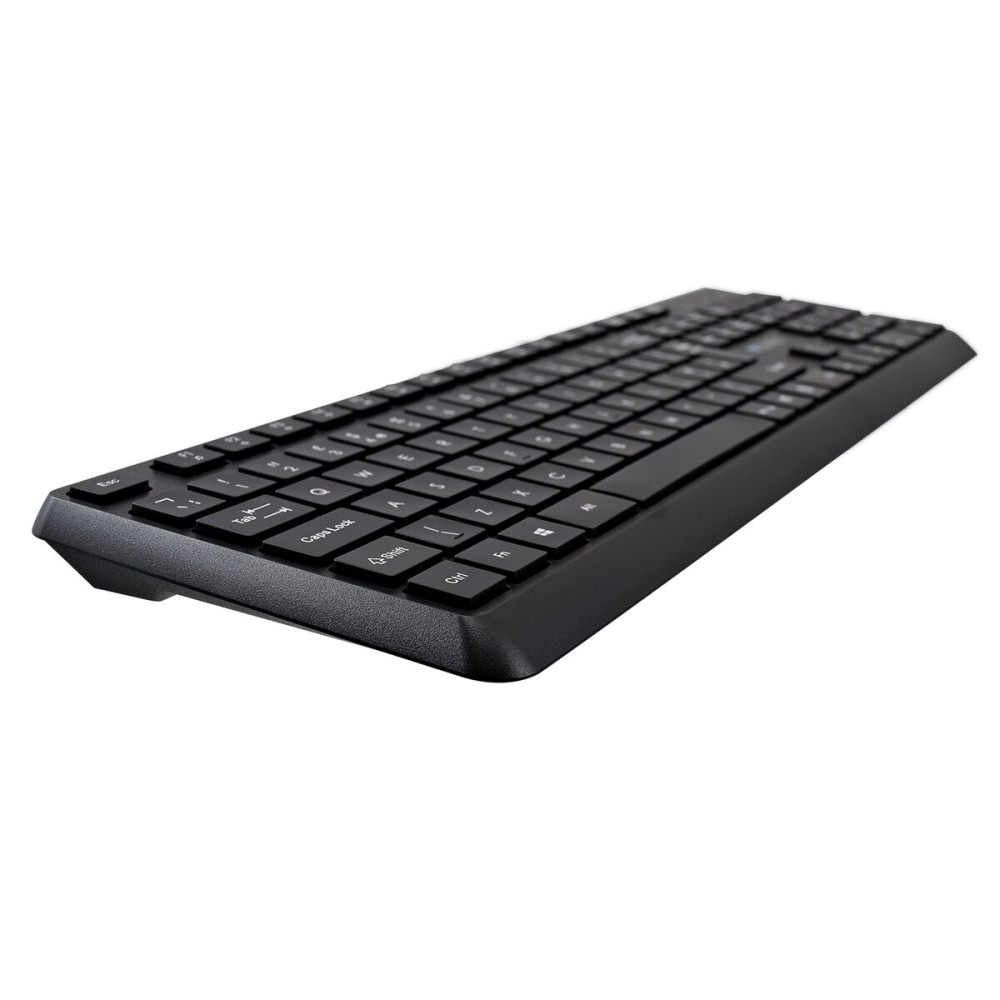 Tastatur V7 CKU350UK Schwarz QWERTY