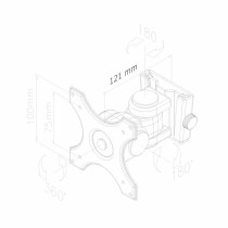 Support de TV Neomounts FPMA-W250BLACK      