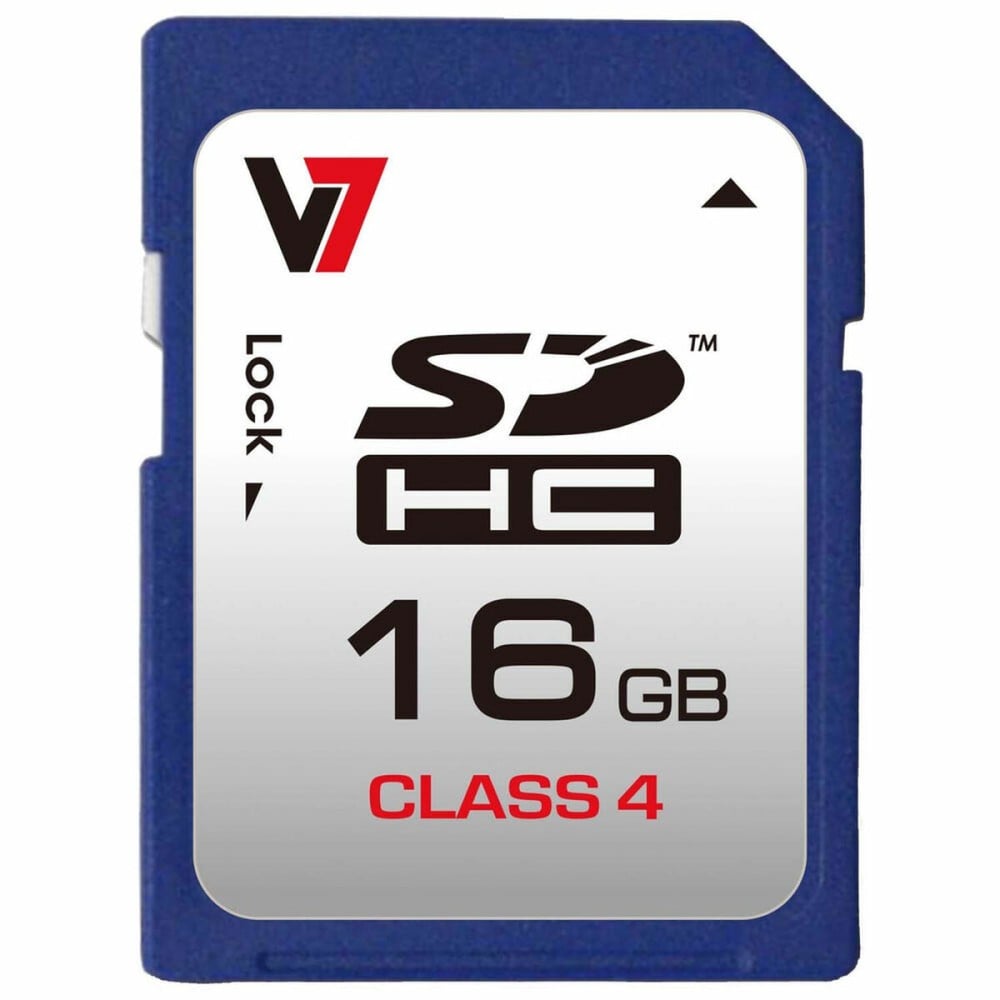 Carte Mémoire SD V7 VASDH16GCL4R-2E 16 GB