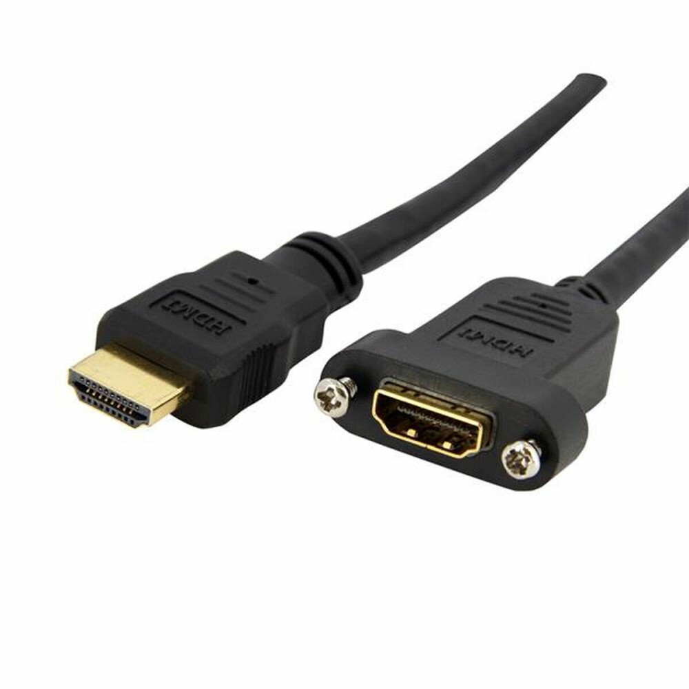 HDMI Kabel Startech HDMIPNLFM3           Schwarz