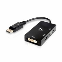 Adaptateur Mini DisplayPort vers VGA/DVI/HDMI V7 V7DP-VGADVIHDMI-1N Noir