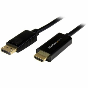 DisplayPort-zu-HDMI-Adapter Startech DP2HDMM3MB           4K Ultra HD 3 m Schwarz