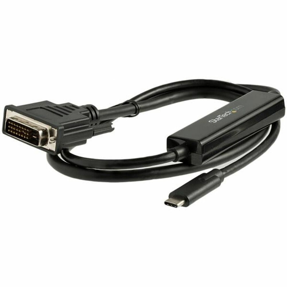 USB C zu DVI-D-Kabel Startech CDP2DVIMM1MB Schwarz 1 m