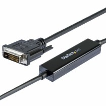 USB C zu DVI-D-Kabel Startech CDP2DVIMM1MB Schwarz 1 m