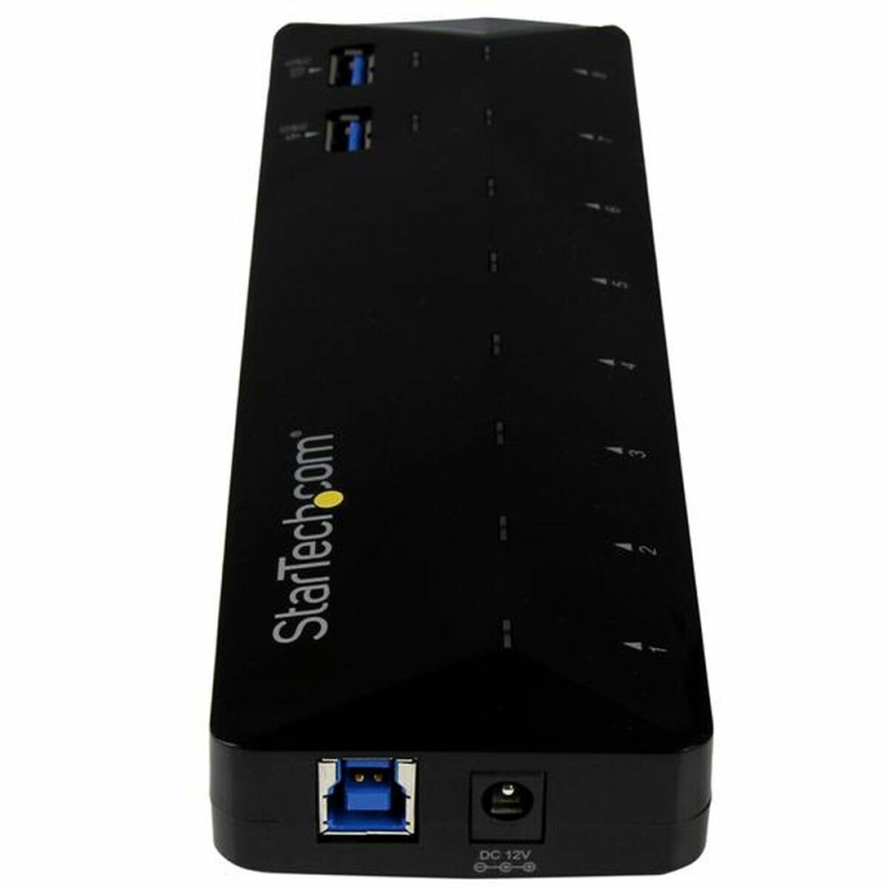 Hub USB Startech ST103008U2C USB 3.0 x 10 Noir