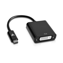 USB-C-zu-DVI-Adapter V7 V7UCDVI-BLK-1N