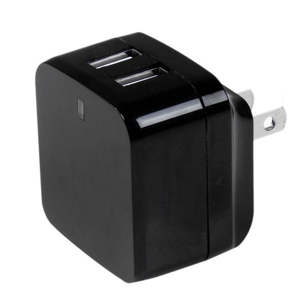 Chargeur mural Startech USB2PACBK            Noir