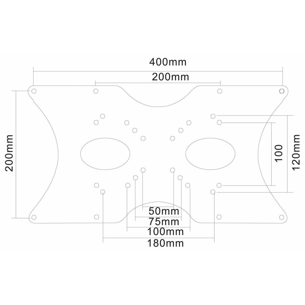 Wandsteckdose Neomounts FPMA-VESA400 35 kg