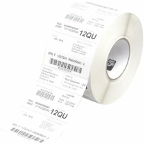 Printer Labels Zebra Perform 1000T White Ø 76 mm (4 Units)