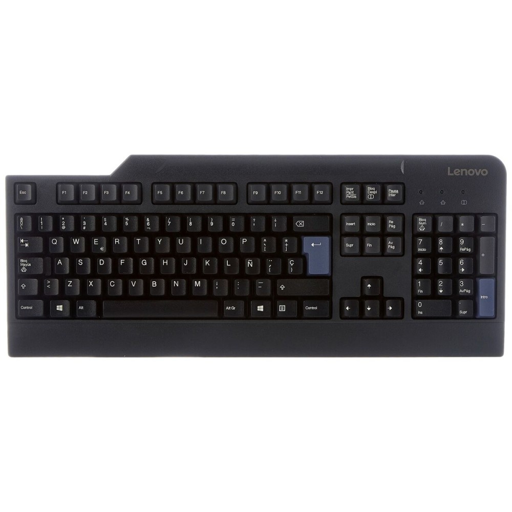 Tastatur Lenovo Preferred Pro II Schwarz Qwerty Spanisch