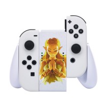 Contrôle des jeux Powera NSAC0059-01 Nintendo Switch Blanc/Or