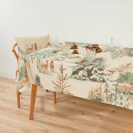 Nappe antitache Belum Christmas Deer Multicouleur 300 x 155 cm