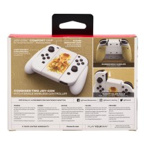 Contrôle des jeux Powera NSAC0059-01 Nintendo Switch Blanc/Or