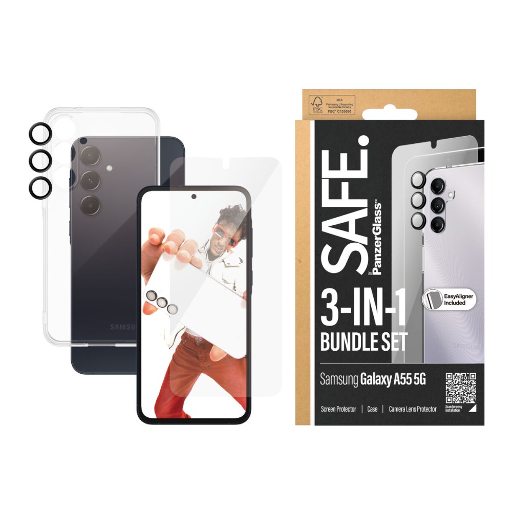 Bildschirmschutz fürs Handy Panzer Glass BSAFE95691 Samsung Galaxy A55