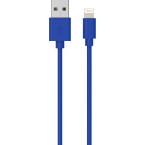 Câble USB BigBen Connected WCBLMFI1MBL Bleu 1 m (1 Unité)