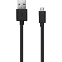 USB-Kabel BigBen Connected WOWCBLMIC1MB Schwarz 1 m (1 Stück)