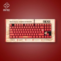 Tastatur mit Maus FR-TEC OP4001 QWERTY Burgunderrot