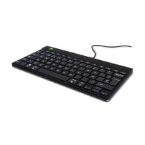 Keyboard R-Go RGOCOESWDBL Black Spanish Qwerty