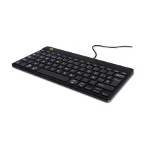 Tastatur R-Go RGOCOESWDBL Schwarz Qwerty Spanisch