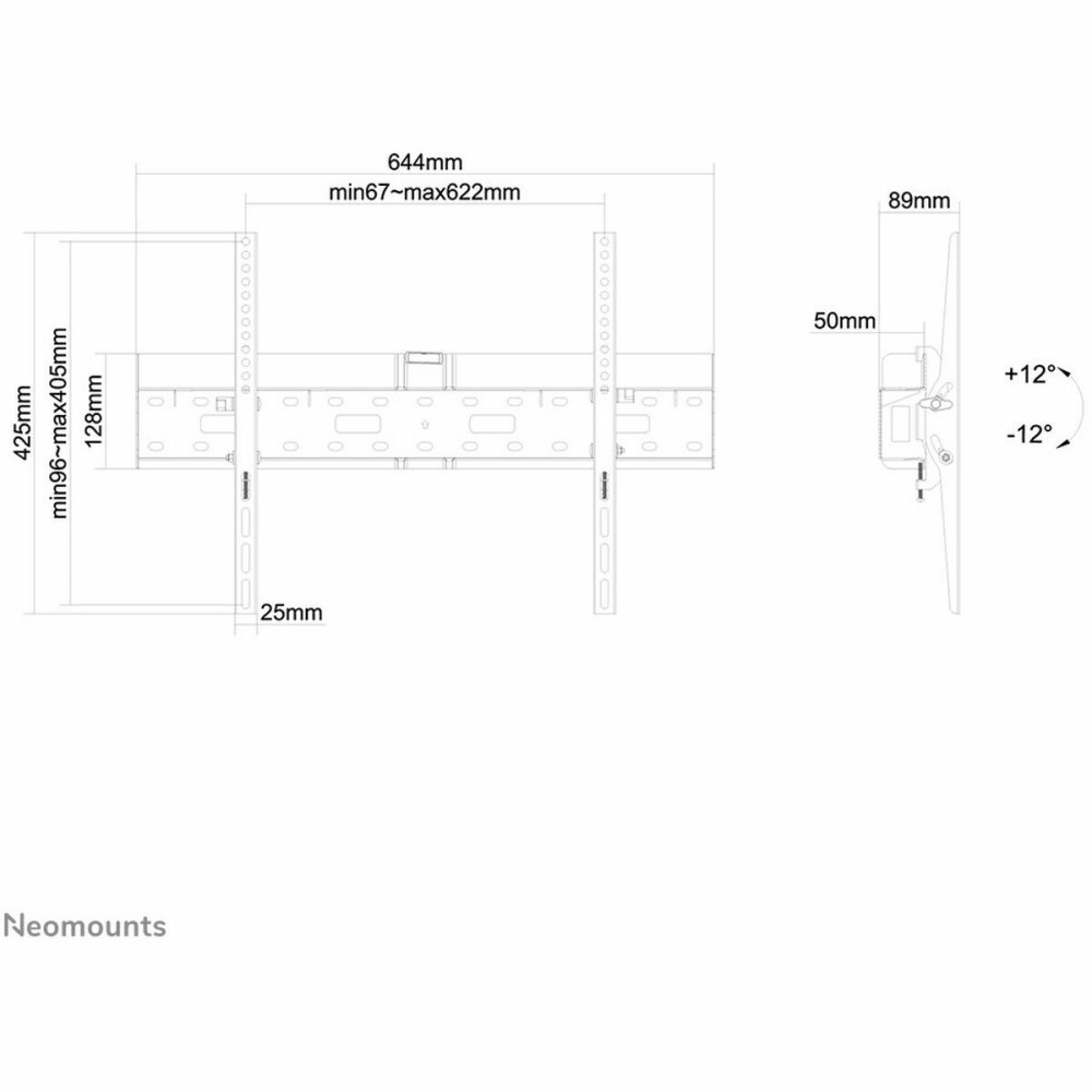 TV Halterung Neomounts LFD-W2640MP 75" 37" 35 kg