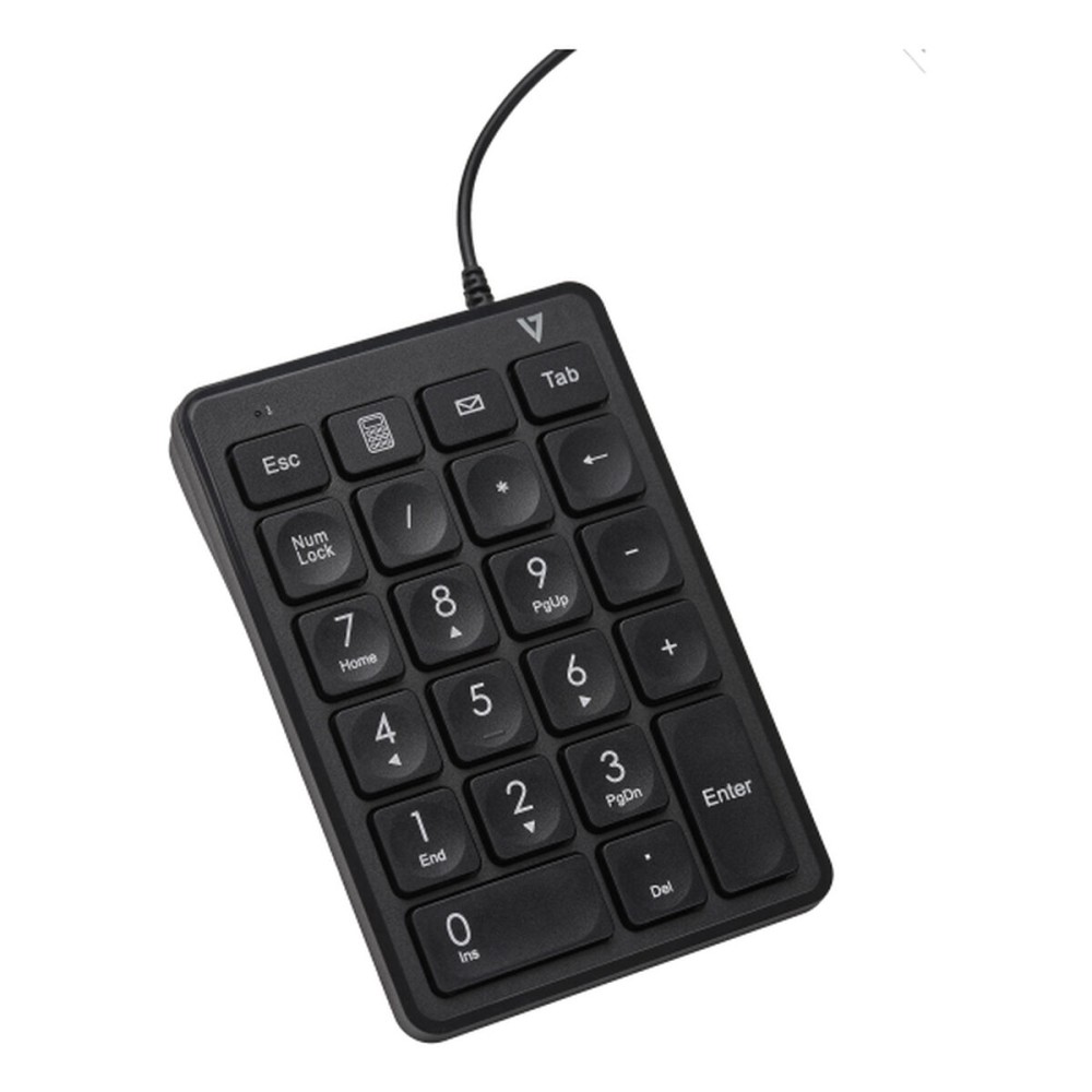 Numerische Tastatur V7 KP350 Schwarz