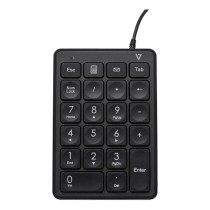 Numerische Tastatur V7 KP350 Schwarz