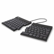 Keyboard and Mouse R-Go RGOSBESWLBL Black Spanish QWERTY