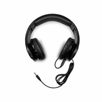 Headphones with Microphone Urban Factory HLP03UF Black