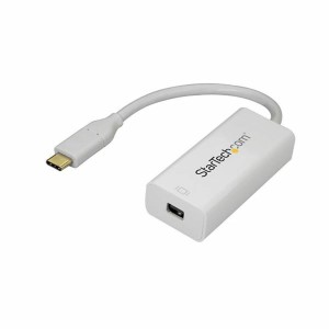 USB C to Mini DisplayPort Adapter Startech CDP2MDP              White 4K Ultra HD