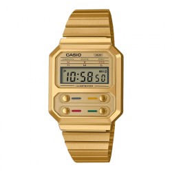 Unisex-Uhr Casio A100WEG-9AEF LED (Ø 33 mm)