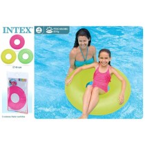 Aufblasbarer Donut-Schwimmhilfe Intex Ø 91 cm