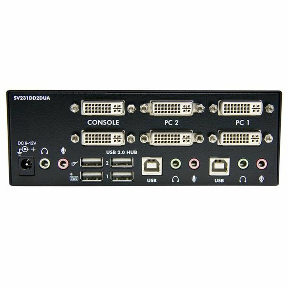 Commutateur KVM avec 2 Ports Startech SV231DD2DUA