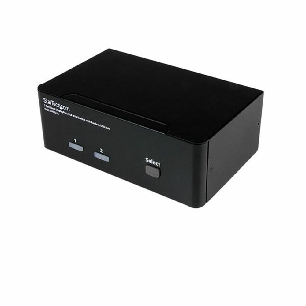 KVM -Schalter mit 2 Ports Startech SV231DPDDUA Schwarz