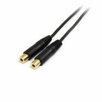 Audiokabel (3,5 mm) Divisor Startech MUY1MFF              Schwarz 0,15 m