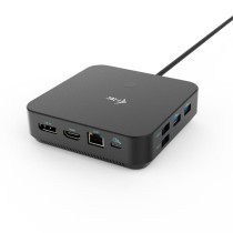 Hub USB i-Tec C31TRIPLE4KDOCKPDPRO Noir