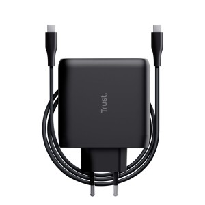 Wand-Ladegerät + USB-C Kabel Trust 24818 Schwarz