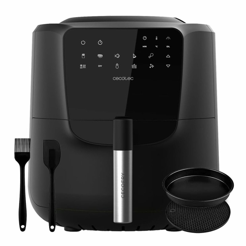 Heißluftfritteuse Cecotec Cecofry Rain Pack 1550 W 5,5 L Schwarz