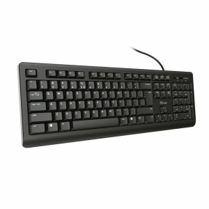 Tastatur Trust Primo Schwarz Spanisch QWERTY