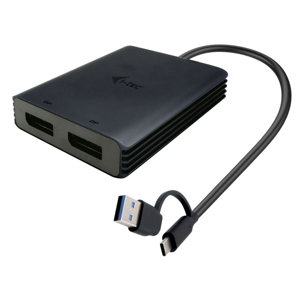 Câble USB i-Tec CADUAL4KDP Noir