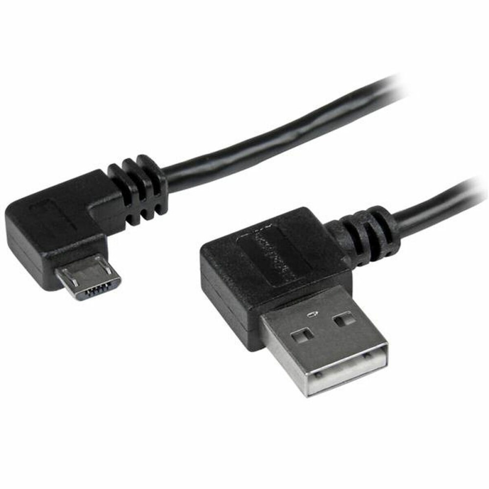 USB-Kabel auf Micro-USB Startech USB2AUB2RA2M         Schwarz