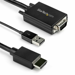 Adaptateur HDMI vers VGA Startech VGA2HDMM2M           (2 m) Noir