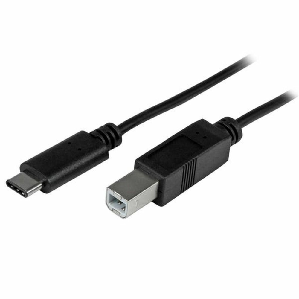 Câble USB C vers USB B Startech USB2CB2M             (2 m) Noir