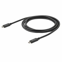 Câble USB C Startech USB315CC2M           (2 m) Noir