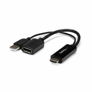 DisplayPort-zu-HDMI-Adapter Startech HD2DP                Schwarz 4K