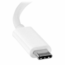 USB C to DVI Adapter Startech CDP2DVIW             White