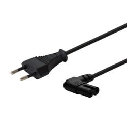 Power Cord Savio CL-144 Black 3 m